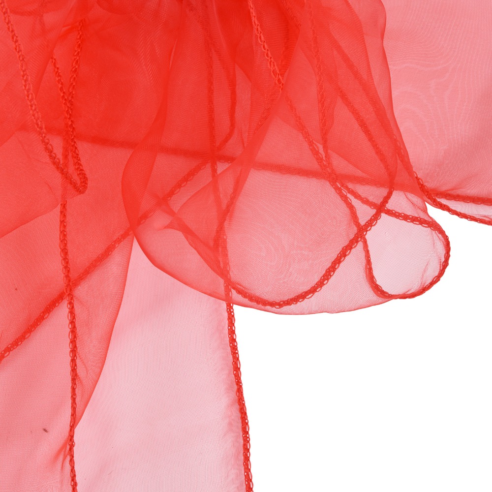 Chair Sash Organza - 10 Adet Mavi, kırmızı, sarı, mor