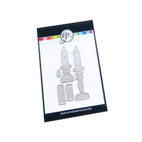 Unity Candle Set - Mitford Falls Stamp 2026 Yeni Metal