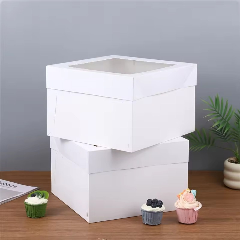 Wedding Supply.Box - Yes2/4/6 adet tek kullanımlık beyaz kek