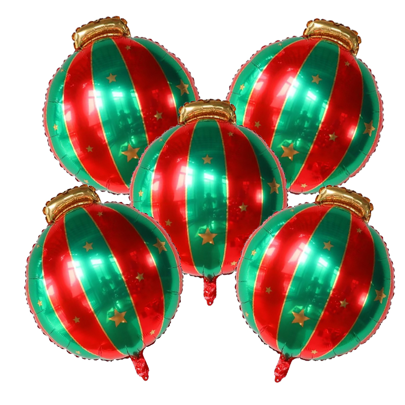 5 adet Kırmızı Yeşil Noel Topu - Wedding/Event Supply Store incelemesi ve fiyatı