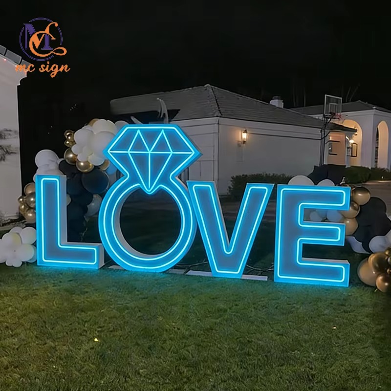 Bağımsız LED Tabela 4ft Marque - Wedding Party Supply Rentals incelemesi ve fiyatı