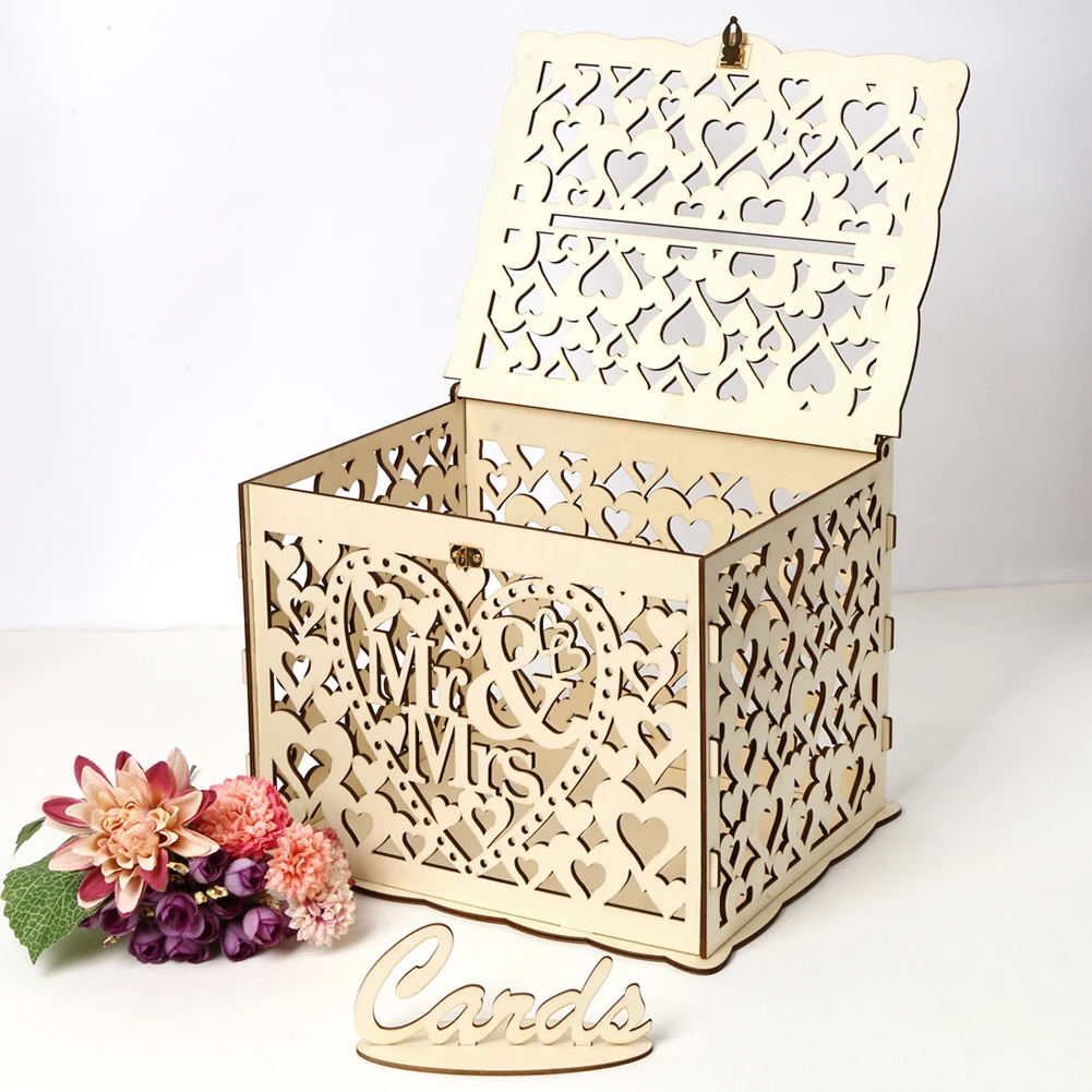 Ahşap evlilik davetiyesi kutu  - Wedding Supply.Box incelemesi ve fiyatı