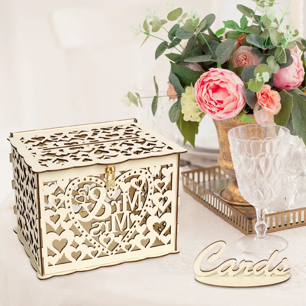 Ahşap evlilik davetiyesi kutu  - Wedding Supply.Box incelemesi ve fiyatı