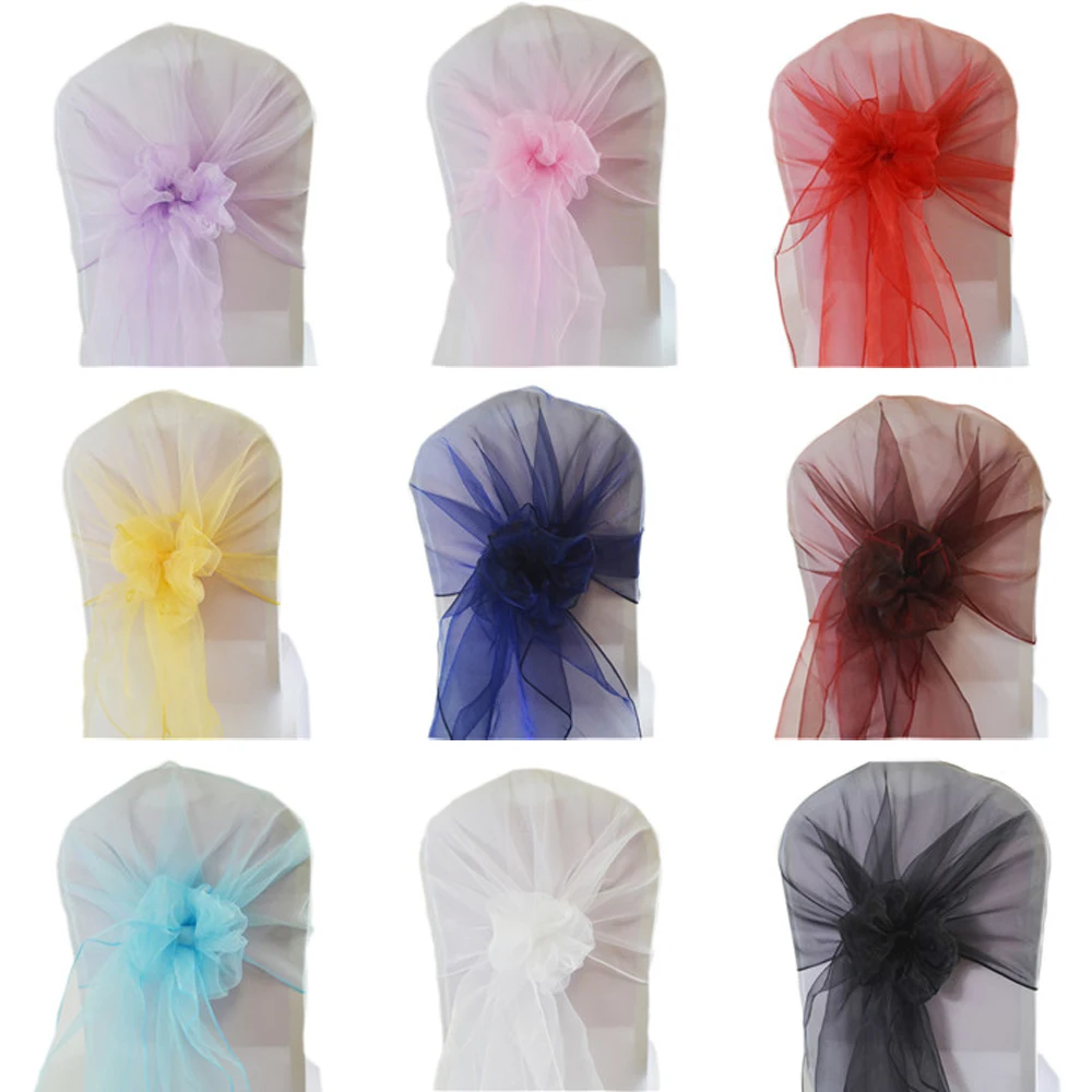 65x275 cm Organze Sandalye Kan - Chair Sash Organza incelemesi ve fiyatı