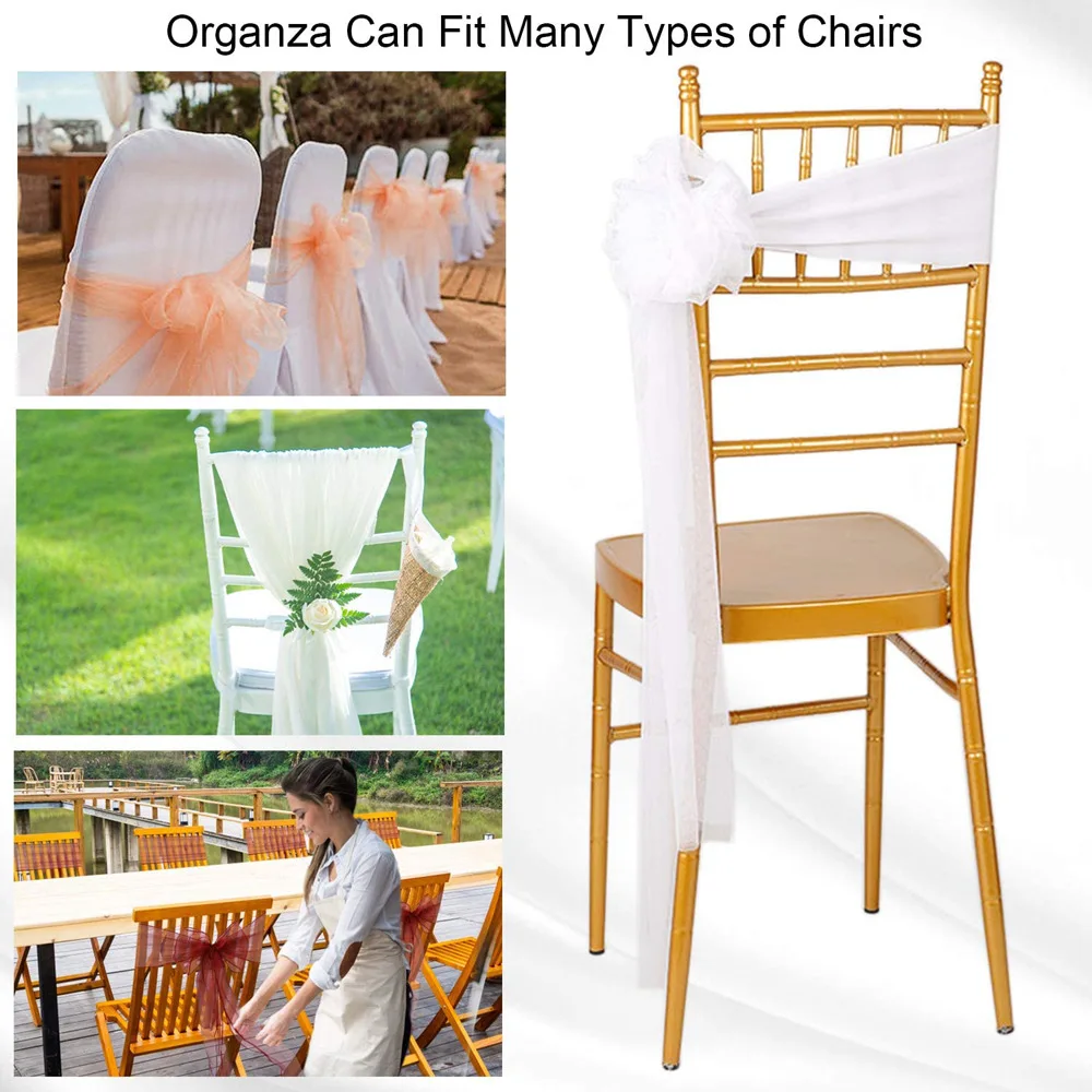 Toptan 10/50 Paket Organze Ziy - Chair Sash Organza incelemesi ve fiyatı