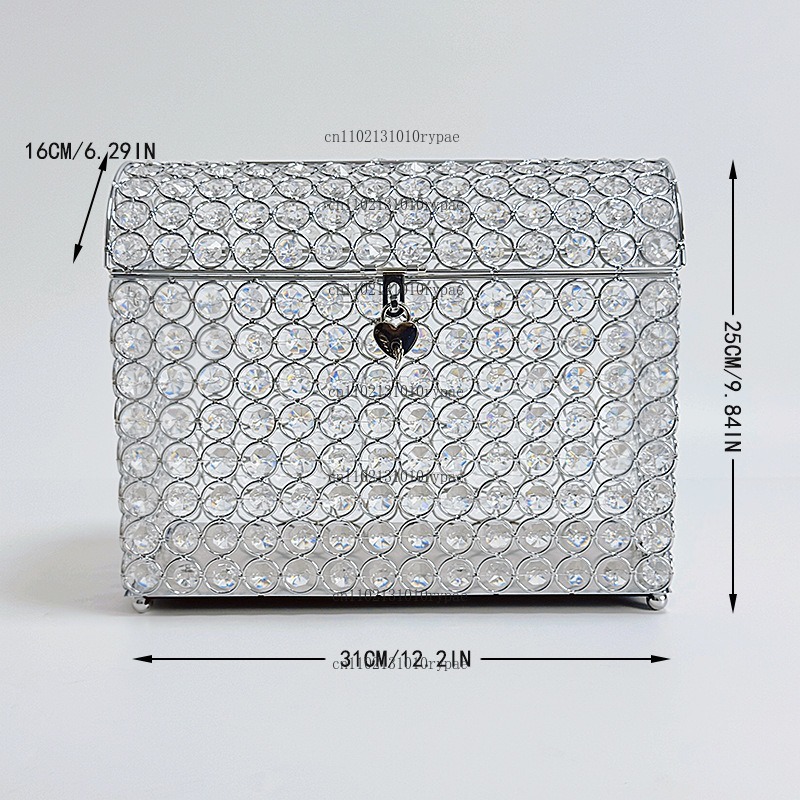 Kristal mücevher kutusu, para  - Wedding Supply.Box incelemesi ve fiyatı