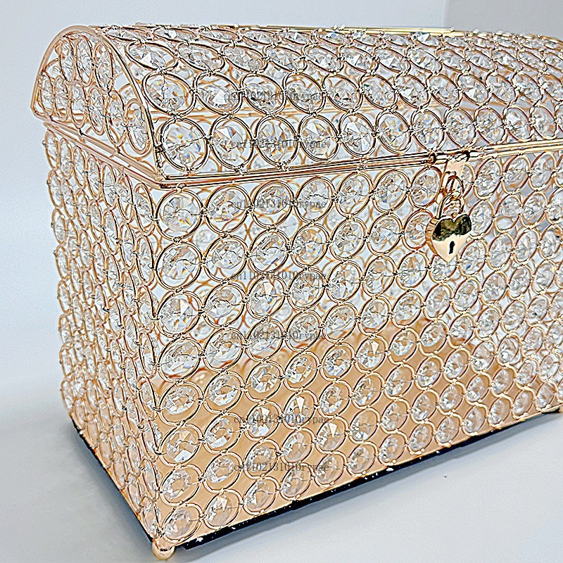 Kristal mücevher kutusu, para  - Wedding Supply.Box incelemesi ve fiyatı