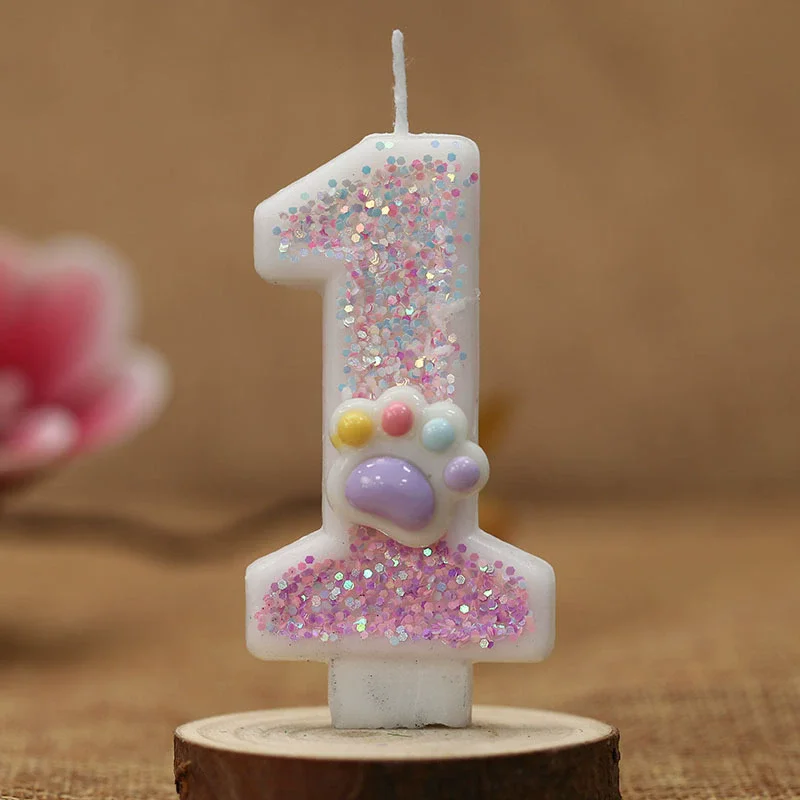 Yaratıcı Sevimli Kedi Paw Kek  - Unity Candle Set incelemesi ve fiyatı