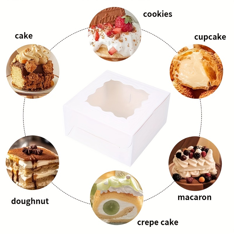 10 adet Kraft kağıt kek şeker  - Wedding Supply.Box incelemesi ve fiyatı