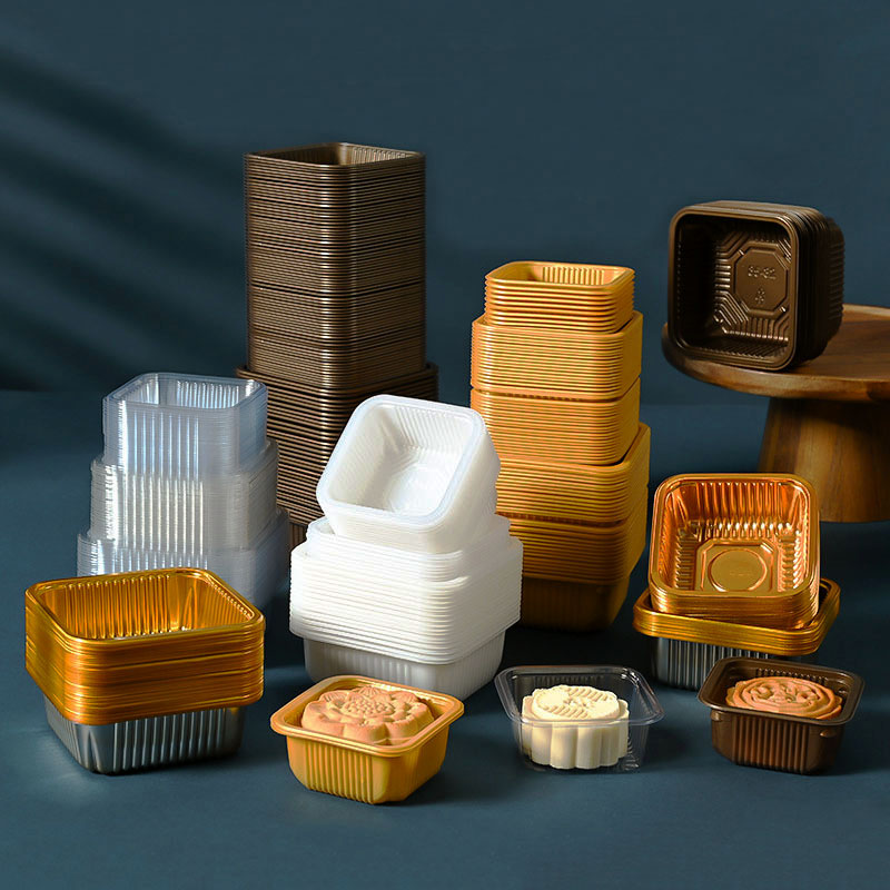 100 adet Mooncake Plastik Teps - Wedding Supply.Box incelemesi ve fiyatı